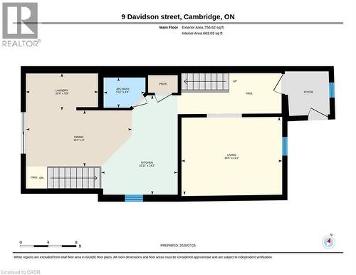 Floor plan - 9 Davidson Street, Cambridge, ON - Other