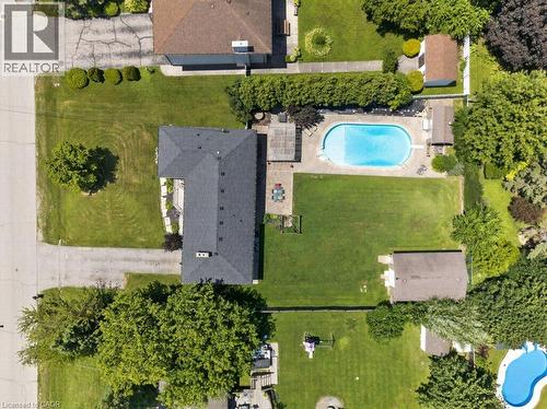 100 Alderson Drive, Hamilton, ON - Outdoor With In Ground Pool With View