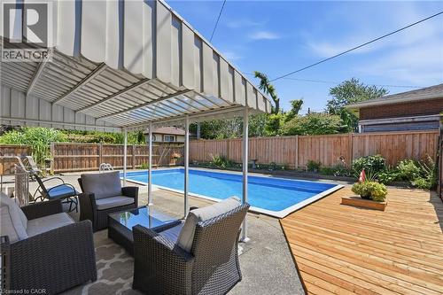 6 Beaconsfield Drive, Hamilton, ON - Outdoor With In Ground Pool