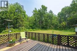 Deck off kitchen - 