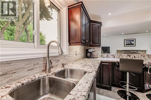 215 Forestwood Drive, Kitchener, ON - Indoor Photo Showing Kitchen With Double Sink