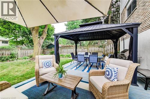 215 Forestwood Drive, Kitchener, ON - Outdoor With Deck Patio Veranda With Exterior