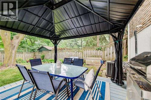 215 Forestwood Drive, Kitchener, ON - Outdoor With Deck Patio Veranda With Exterior