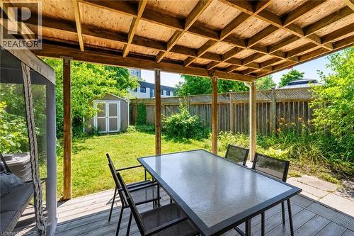 165 Selkirk Drive, Kitchener, ON - Outdoor With Deck Patio Veranda With Exterior