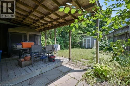 165 Selkirk Drive, Kitchener, ON - Outdoor With Deck Patio Veranda