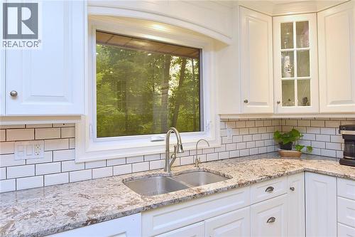 421 8Th Concession Road E, Carlisle, ON - Indoor Photo Showing Kitchen With Double Sink