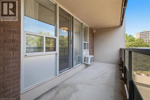 1968 Main Street W Unit# 404, Hamilton, ON - Outdoor With Balcony With Exterior
