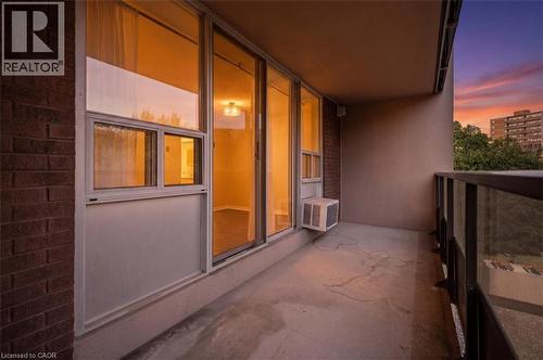 1968 Main Street W Unit# 404, Hamilton, ON - Outdoor With Balcony With Exterior