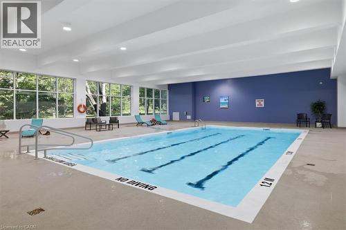 1968 Main Street W Unit# 404, Hamilton, ON - Indoor Photo Showing Other Room With In Ground Pool