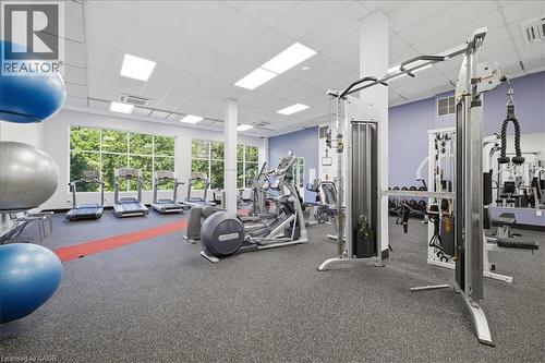 1968 Main Street W Unit# 404, Hamilton, ON - Indoor Photo Showing Gym Room