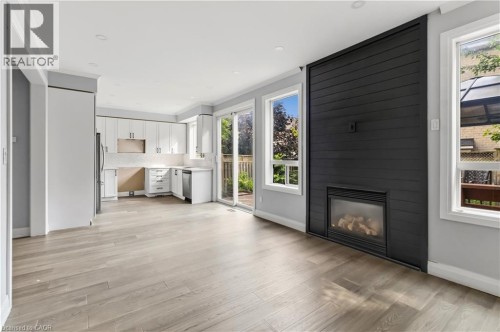 930 Lancaster Boulevard, Milton, ON - Indoor Photo Showing Living Room With Fireplace