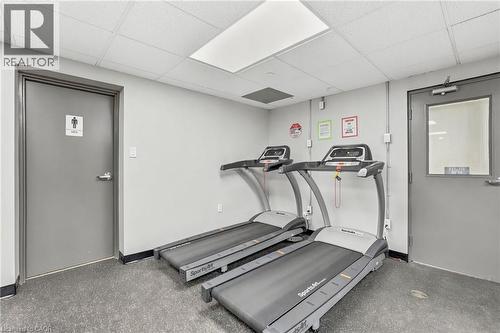 1201 North Shore Boulevard E Unit# 1003, Burlington, ON - Indoor Photo Showing Gym Room