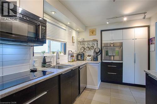 2387 Cyprus Avenue, Burlington, ON - Indoor Photo Showing Kitchen With Double Sink