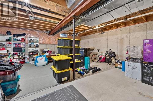 226 Dicenzo Drive, Hamilton, ON - Indoor Photo Showing Basement