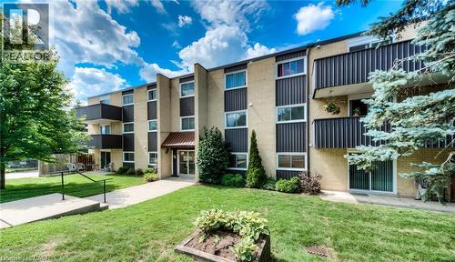 75 Hazelglen Drive Unit# 308, Kitchener, ON - Outdoor With Balcony With Facade