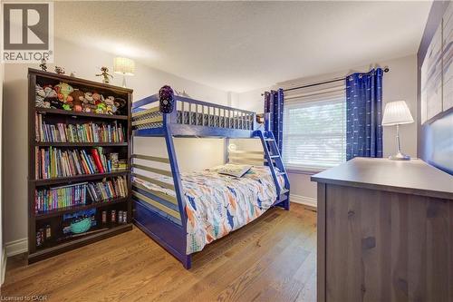 Hardwood-finish flooring throughout - 41 Mcniven Road, Ancaster, ON - Indoor Photo Showing Bedroom