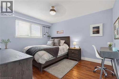 Bedroom featuring hardwood flooring and a ceiling fan - 1172 Chada Avenue, Mississauga, ON - Indoor Photo Showing Bedroom