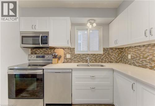 39 Chantilly Street, Kitchener, ON - Indoor Photo Showing Kitchen With Double Sink