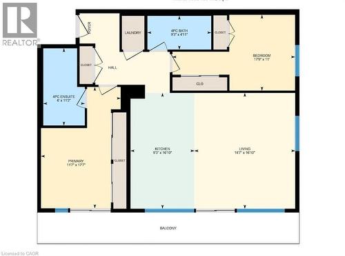 Floor plan - 15 Glebe Street Unit# 902, Cambridge, ON - Other