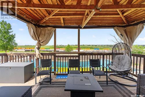 1355 Manitou Crescent, Moose Jaw, SK - Outdoor With Deck Patio Veranda With Exterior
