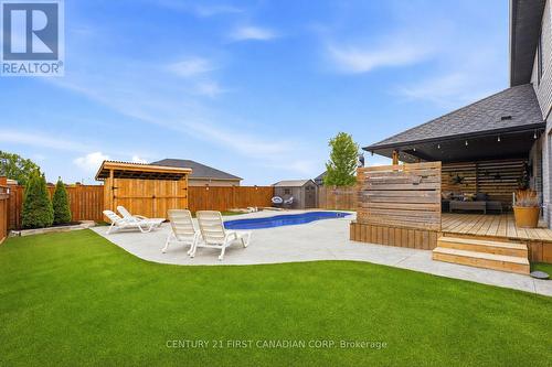 12 Glenwood Street, St. Thomas, ON - Outdoor With In Ground Pool