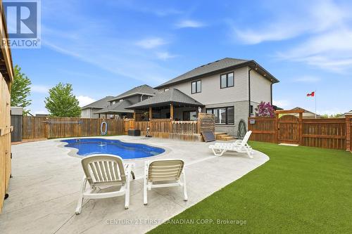 12 Glenwood Street, St. Thomas, ON - Outdoor With Deck Patio Veranda With Backyard