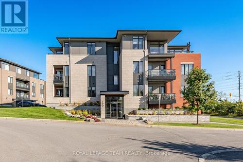 104 - 190 Boundstone Way, Ottawa, ON - Outdoor With Balcony With Facade