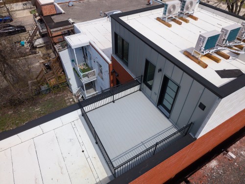 Aerial View - 2573Z Rue Sherbrooke E., Montréal (Le Plateau-Mont-Royal), QC - 