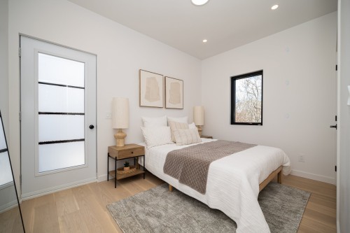 Master Bedroom - 2573Z Rue Sherbrooke E., Montréal (Le Plateau-Mont-Royal), QC - Indoor Photo Showing Bedroom