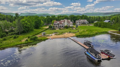 Photo aérienne - 12 58E Avenue, Mandeville, QC - Outdoor With Body Of Water With View