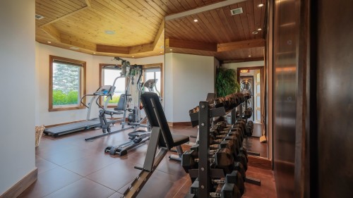 Salle d'exercice - 12 58E Avenue, Mandeville, QC - Indoor Photo Showing Gym Room