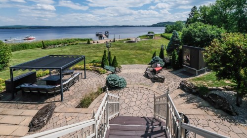 Cour - 12 58E Avenue, Mandeville, QC - Outdoor With Body Of Water With View