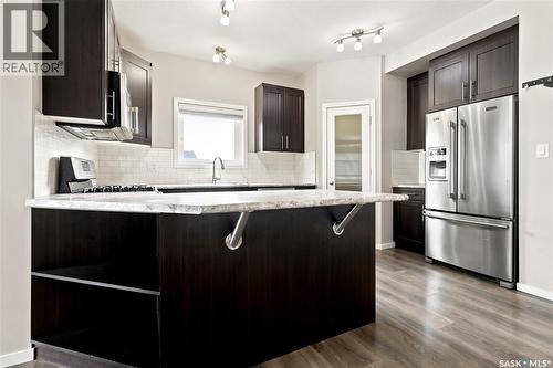 2802 Ridgway Avenue, Regina, SK - Indoor Photo Showing Kitchen With Stainless Steel Kitchen With Upgraded Kitchen