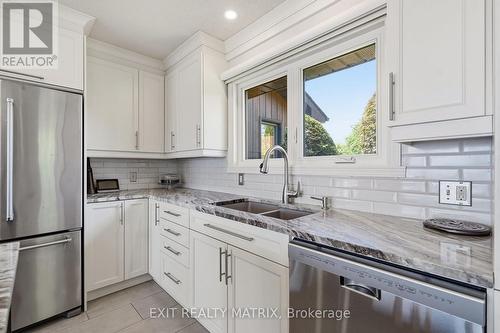 2176 Bay Road, Champlain, ON - Indoor Photo Showing Kitchen With Double Sink With Upgraded Kitchen