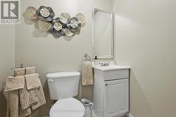 Powder Room in Basement - 