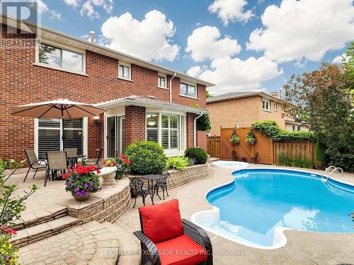 17 Black Cherry Drive, Markham, ON - Outdoor With In Ground Pool With Deck Patio Veranda