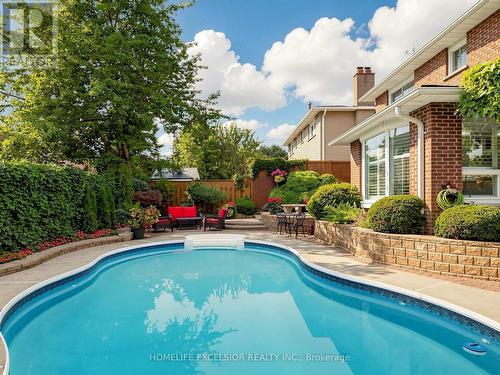 17 Black Cherry Drive, Markham, ON - Outdoor With In Ground Pool With Backyard