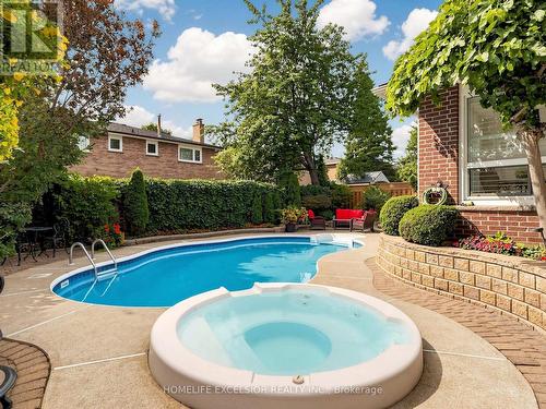 17 Black Cherry Drive, Markham, ON - Outdoor With In Ground Pool With Backyard
