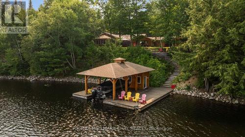 1319 Wolf Circle, Algonquin Highlands, ON - Outdoor With Body Of Water With Deck Patio Veranda