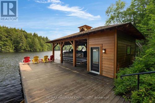1319 Wolf Circle, Algonquin Highlands, ON - Outdoor With Body Of Water With Deck Patio Veranda