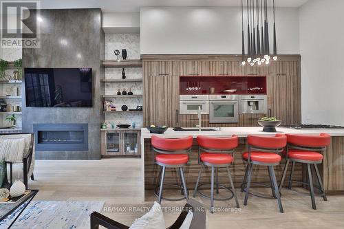 47 Thirteenth Street, Toronto, ON - Indoor Photo Showing Dining Room With Fireplace