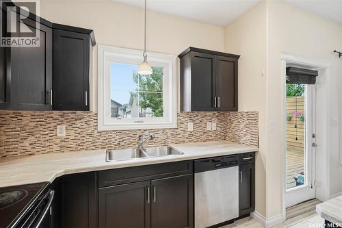305 315 Zary Road, Saskatoon, SK - Indoor Photo Showing Kitchen With Double Sink With Upgraded Kitchen