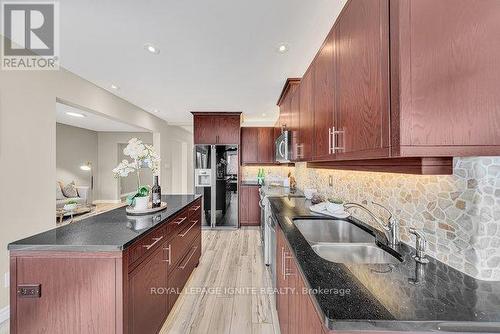 1003 Maury Crescent, Pickering, ON - Indoor Photo Showing Kitchen With Double Sink