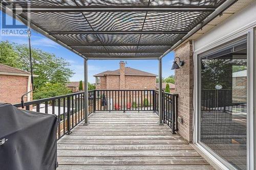 1003 Maury Crescent, Pickering, ON - Outdoor With Deck Patio Veranda With Exterior