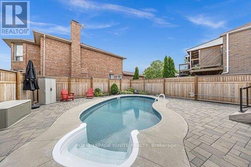 1003 Maury Crescent, Pickering, ON - Outdoor With In Ground Pool With Deck Patio Veranda