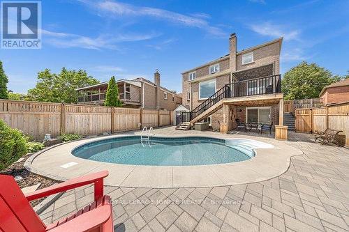 1003 Maury Crescent, Pickering, ON - Outdoor With In Ground Pool With Deck Patio Veranda