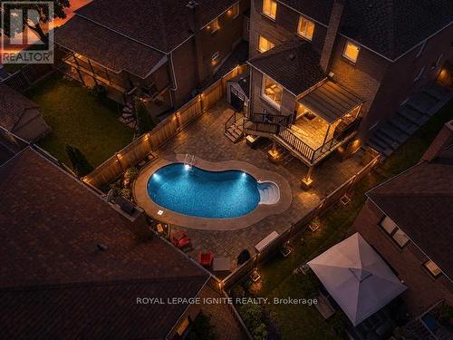 1003 Maury Crescent, Pickering, ON - Outdoor With In Ground Pool With Deck Patio Veranda