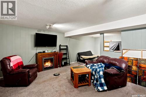 1313 Prince Crescent, Moose Jaw, SK - Indoor With Fireplace