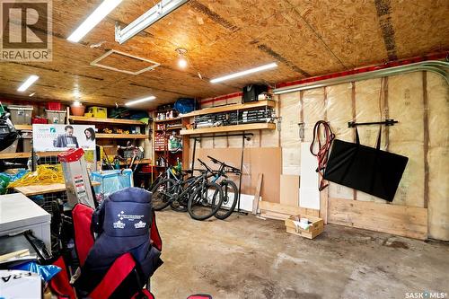 1313 Prince Crescent, Moose Jaw, SK - Indoor Photo Showing Garage