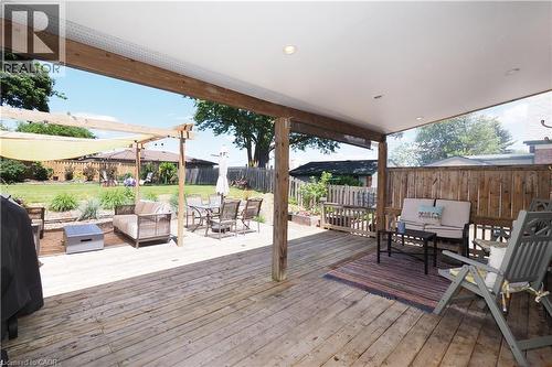 784 Elizabeth Street, Kitchener, ON - Outdoor With Deck Patio Veranda With Exterior